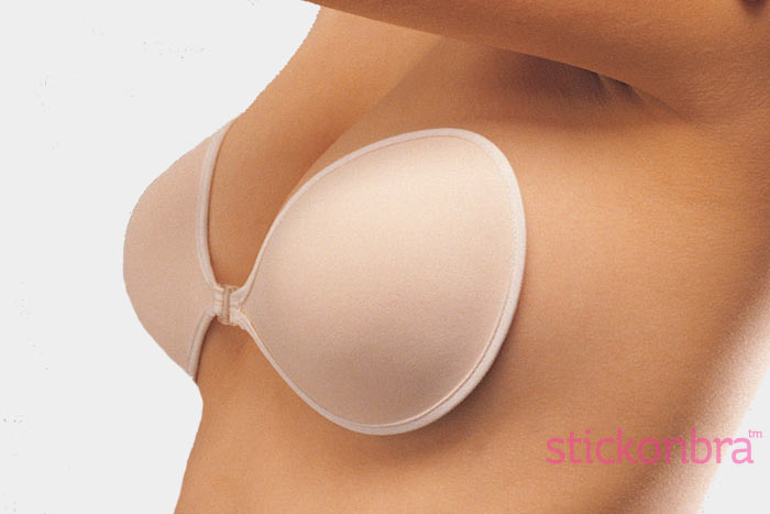 lightweight stick on bra